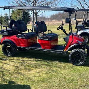 2025 Madjax X-Series Rosso Red Limo - 105 AH Lithium
