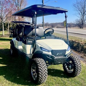 2025 Madjax X-Series Frost White Metallic Limo - 105 AH Lithium